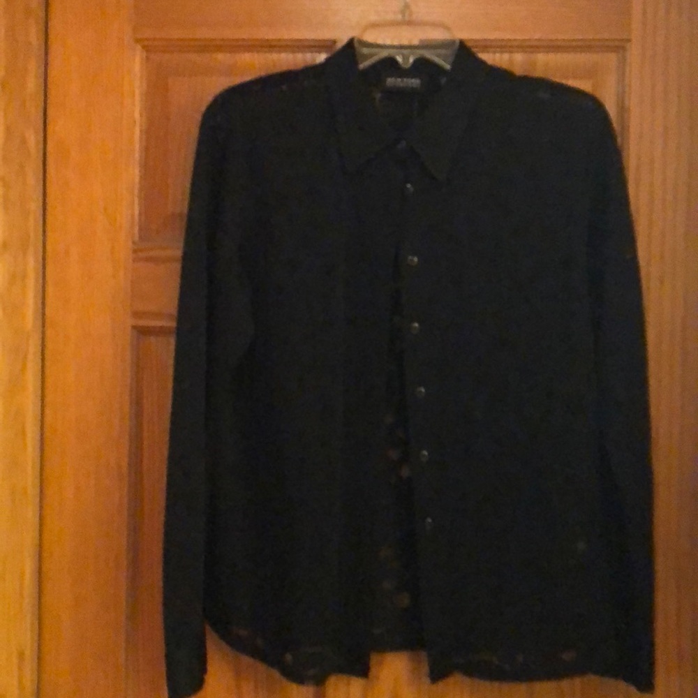 Dressy black top